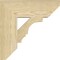 Ekena Millwork Balboa Slat Rough Sawn Bracket, Douglas Fir, 4"W x 14"D x 14"H BKT04X14X14BOA06RDF - alternate 3